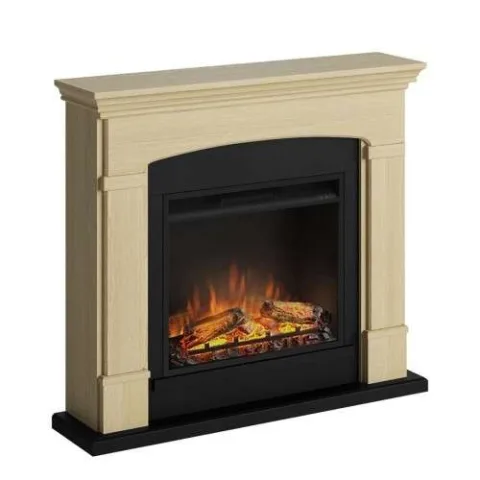 SEMINEU HELMI NATURAL OAK CU FOCAR ELECTRIC POWERFLAME 23 INCH