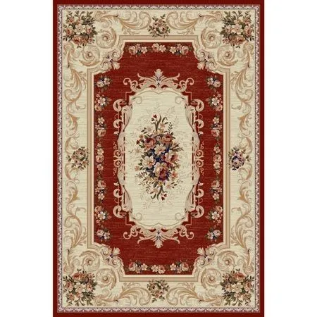 Covor clasic cu model floral