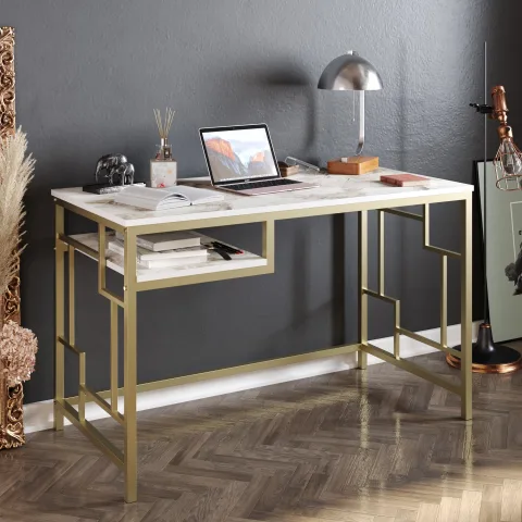Birou Modern 120 X 75 X 60 Victory - Gold