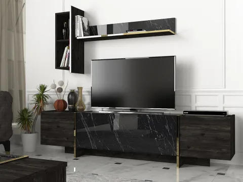 Comoda TV cu Polita Veyron