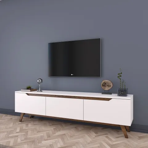 Comoda TV White D1 - 794 Dimensiuni 180 X 48.6 X 35