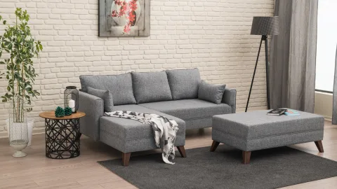 Canapea Tip Coltar Cu Posibilitate de Dormit Bella Corner Sofa Left 2