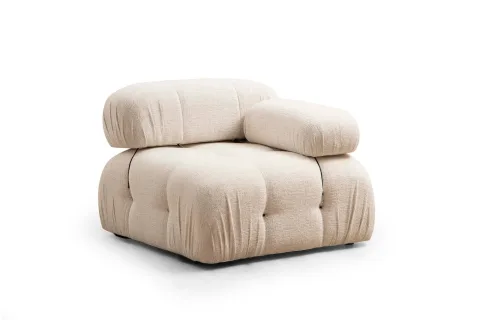 Fotoliu Bubble 1R - Cream Bouclette