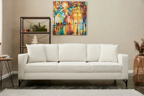 Canapea 3 Locuri Berlin - Cream, Black