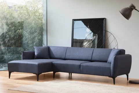 Canapea Tip Coltar Belissimo Left - Blue