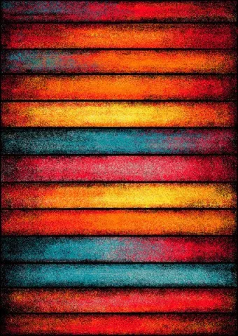 Covor multicolor modern 11196