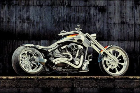 Covor Motocicleta Modern 11185