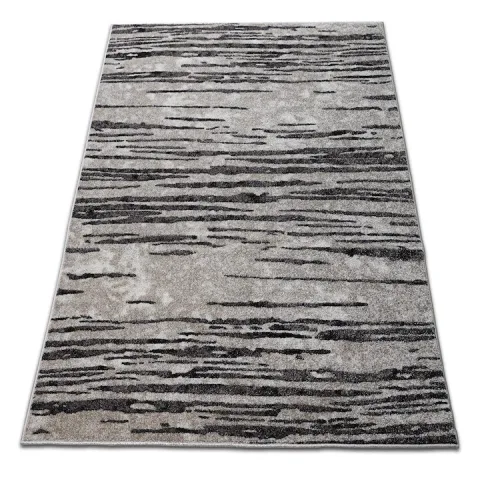 Covor Phoenix design abstract gri-negru 3013-244