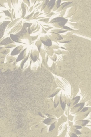 Covor lana Flowers Beige