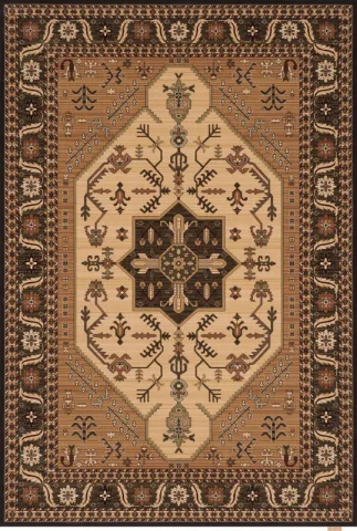 Covor lana Major Dark Amber