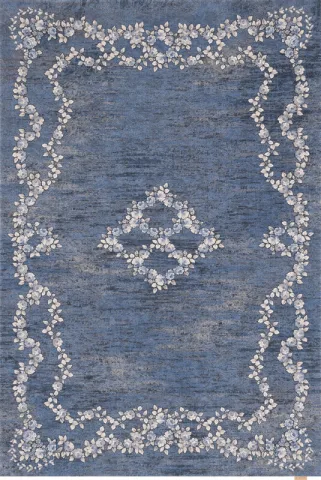 Covor lana Rozo Blue