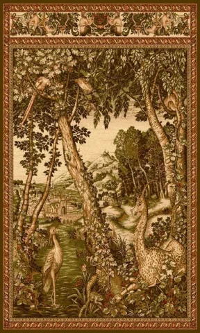 Covor lana Jednorozec verde olive