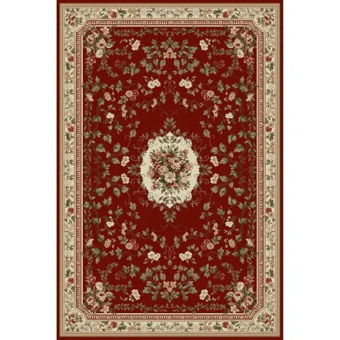 Covor clasic cu flori 1525