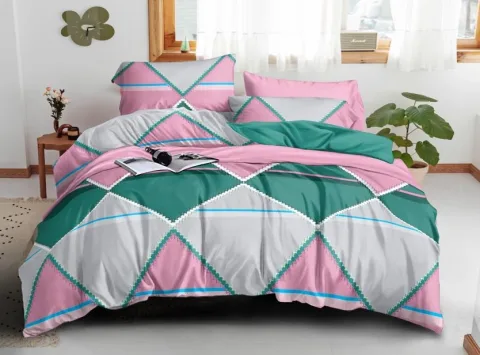 Lenjerie din bumbac satinat BS019