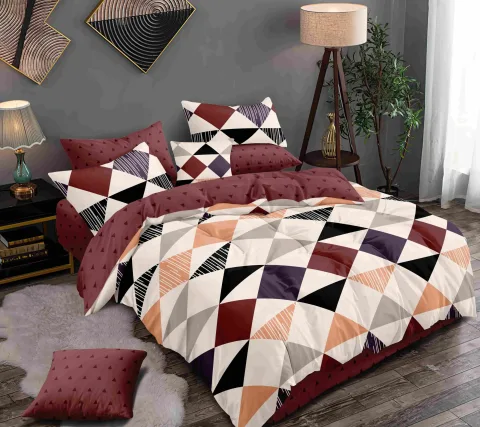 Lenjerie din bumbac satinat BS013