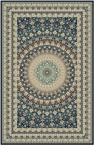 Covor lana Trubadur bleumarin
