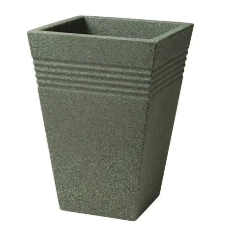 Ghiveci pentru flori, imitatie marmura verde, 33L