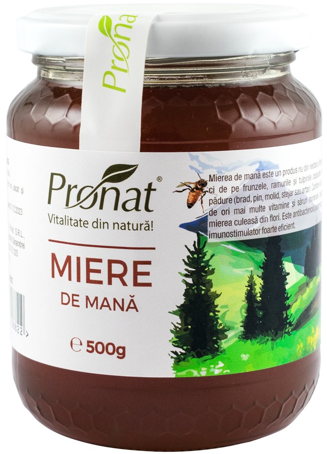 Miere de mana 500g Pronat