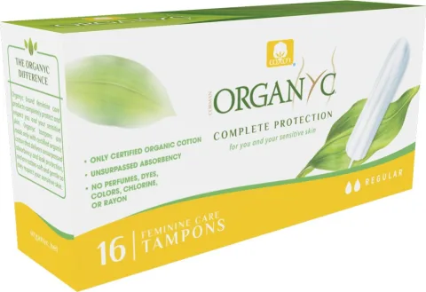 Tampoane Regular din bumbac organic 16 buc Organyc