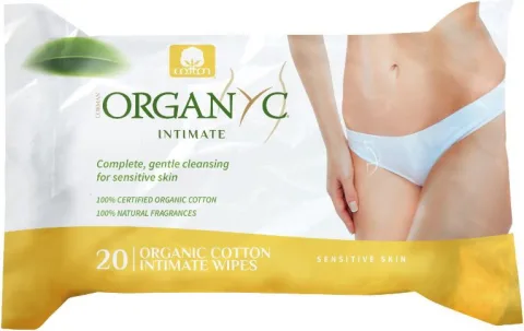 Servetele intime din bumbac organic 20 buc Organyc