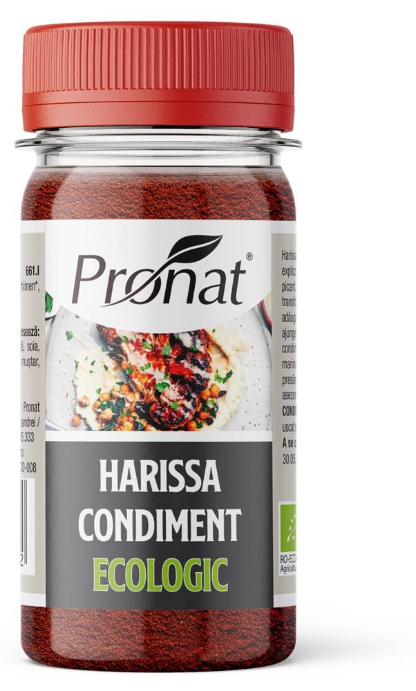 Harissa Condiment bio, 50g Pronat