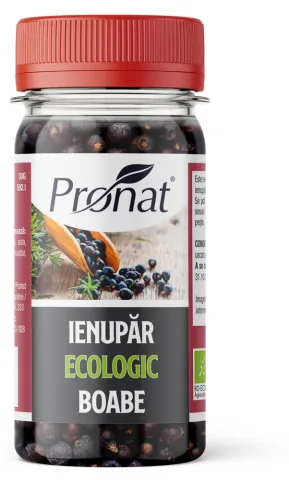 Ienupar bio boabe, 30g Pronat