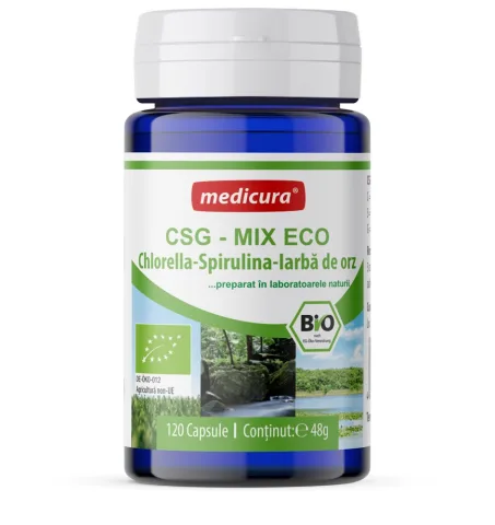 CSG Mix BIO, 120 comprimate/48 g Medicura