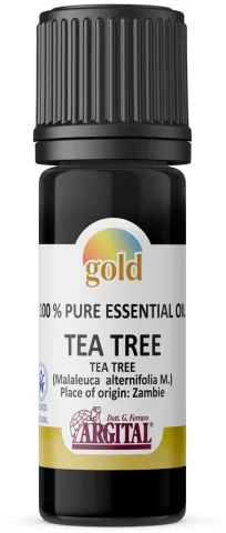 Ulei esential din arbore de ceai melaleuca, 10ml Argital Gold
