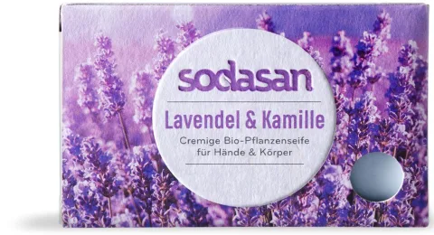 Sapun bio cu levantica si musetel, 100g Sodasan