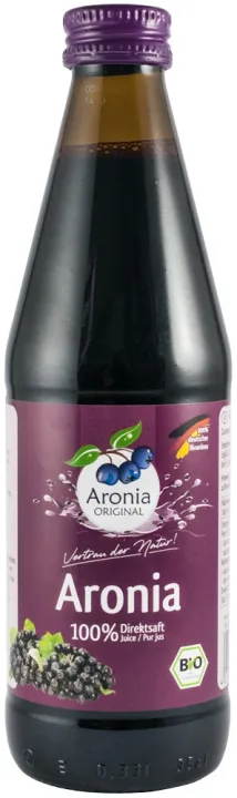 Suc bio pur de aronia, 0,33l Aronia Original