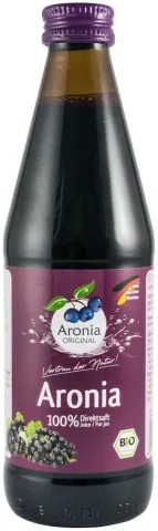Suc bio pur de aronia, 0,33l Aronia Original