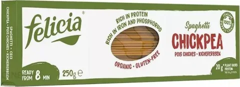 Spaghetti bio din naut 250g Felicia