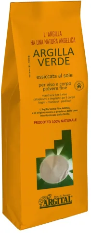 Argila verde pentru uz extern pulbere fina 1kg Argital