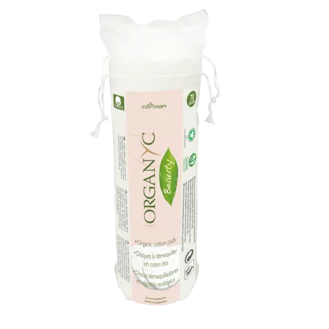 Dischete demachiante din bumbac organic 70 buc Organyc