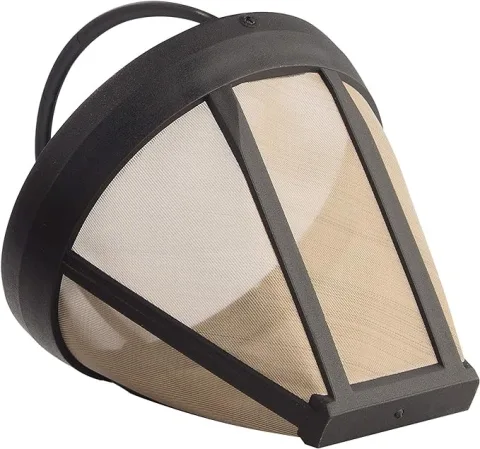 Cofee Star, filtru din oțel inoxidabil micro-fine, dimensiunea 4, Finum