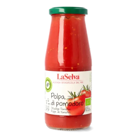 Piure de rosii bio, 425g LaSelva