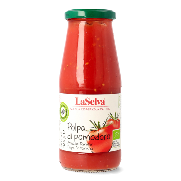 Pulpa de rosii bio, 425g LaSelva