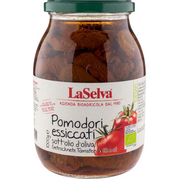Rosii bio uscate in ulei de masline, 1kg LaSelva