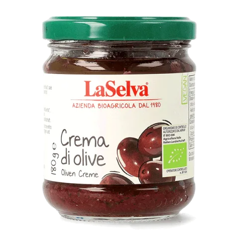 Crema de masline bio, 180g LaSelva