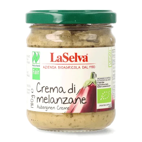 Salata de vinete bio, 180g LaSelva