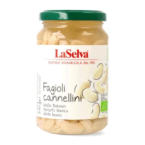 Fasole Cannellini bio fiarta, 340g LaSelva