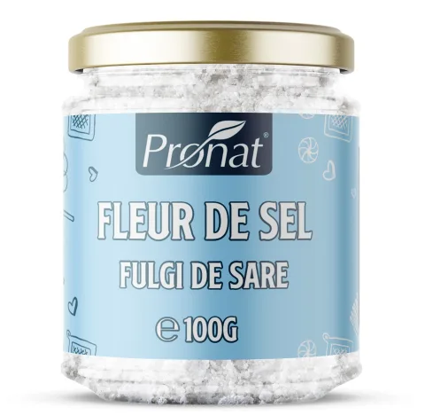 Fleur de Sel Fulgi de sare, 100g Pronat