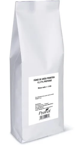 Faina de grau ”Primitiva” 13,17% proteina, 5kg Pronat