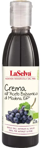 Crema bio de otet balsamic Modena IGP, 250ml LaSelva