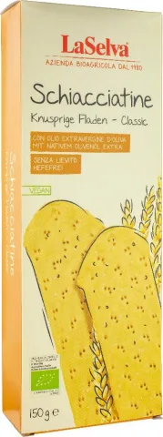 Schiacciatine bio classic, 150g LaSelva