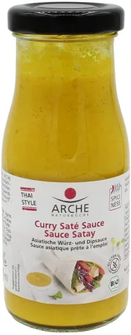 Sos bio curry Sate, 130ml Arche