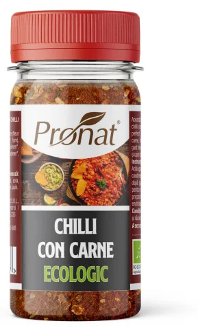 Amestec de condimente bio pentru Chilli con carne, 50g Pronat