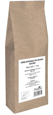 Faina integrala de secara bio 5kg Pronat