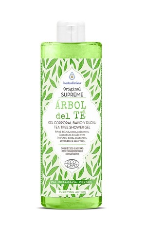 Gel de dus cu arbore de ceai, 500ml, Esentialaroms