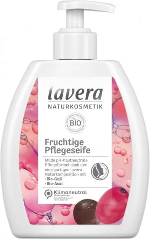 Sapun lichid bio de ingrijire, cu fructe, 250ml Lavera